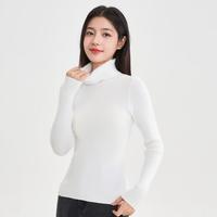 SANFU 三福 女士高领修身时尚毛针织衫 502509