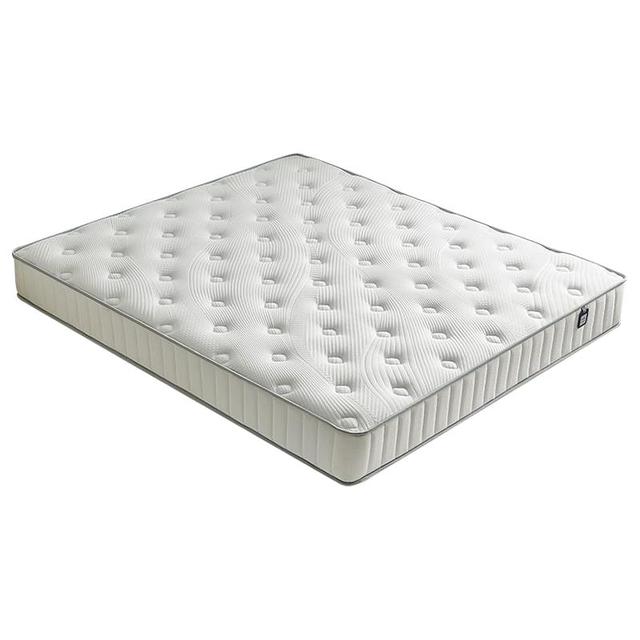 全友 家居弹簧床垫厚20cm家用天然椰棕护脊床垫子1.8x2米乳胶垫117023