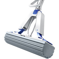 Airline 尔蓝 38cm海绵拖把家用对折式吸水免手洗拖地神器胶棉墩布拖布AL-JM31