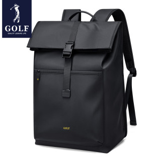 高尔夫 双肩包防泼水通勤出游背包（买一赠一） 款式13-黑色