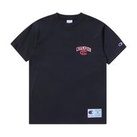 Champion 男士刺绣宽松短袖T恤