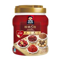 桂格5红5黑混合即食燕麦片袋装罐装代餐早餐速食冲饮即食麦片