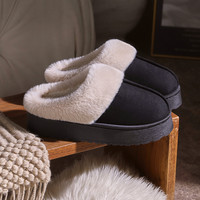 【4.5加厚鞋底】初轩 2025冬季家居加厚毛绒保暖棉拖鞋