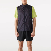 始祖鸟(ARC'TERYX)男士马甲NORVAN越野跑步户外纯色立领透气背心 Offlime荧光绿 M