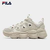 FILA 斐乐 官方豌豆鞋女鞋老爹鞋运动鞋2024冬季新款运动休闲鞋