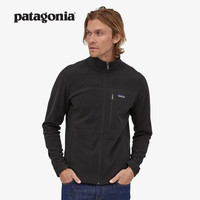 Patagonia 巴塔哥尼亚 男士秋冬立领夹克保暖抓绒衣 Micro D 26171 BLK-黑色 L