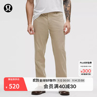 lululemon ABC 男士长裤 LM5AQHS 橡木棕 34