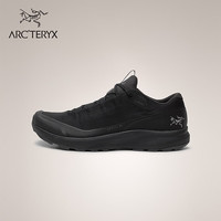 ARC'TERYX 始祖鸟 AERIOS FL GTX GORE-TEX 防水 男子 徒步鞋 BLACK/PILOT/黑色/航空灰 6.5