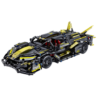 联合创想积木拼装阿波罗跑车儿童男孩玩具高难度巨大型模型毕业 阿波罗【静态版】