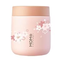 日本MOMO樱花保温杯女生可爱高颜值迷你咖啡杯便携式水杯生日礼物