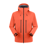 【灵铠】High Rock/天石鹅铠甲eVent暴雨防水冲锋衣登山硬壳G449 亮橘色 XS