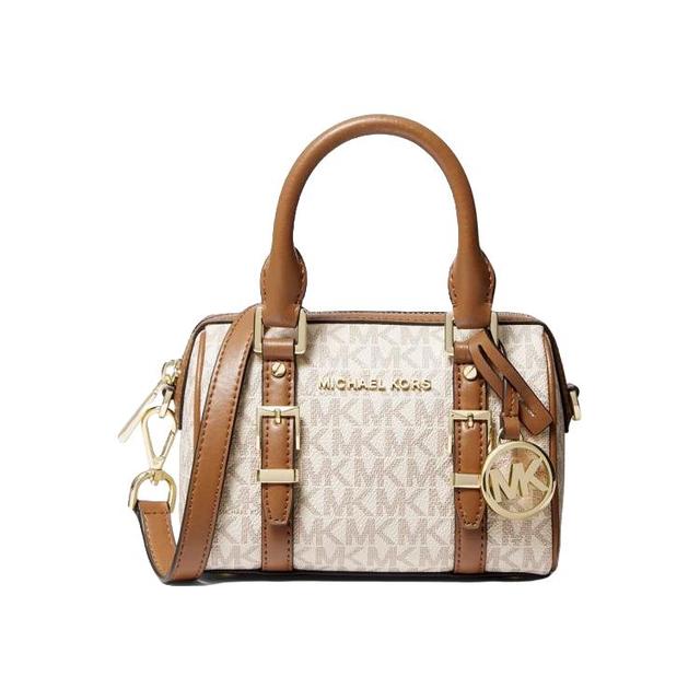 MICHAEL KORS 迈克·科尔斯 MK Bedford老花斜挎单肩波士顿包