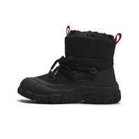热风女鞋男鞋雪地靴加绒保暖加厚棉鞋短靴厚底毛毛鞋博肯鞋拖鞋 35