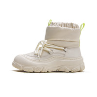 热风女鞋男鞋雪地靴加绒保暖加厚棉鞋短靴厚底毛毛鞋博肯鞋拖鞋 36