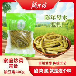 颍思坊 泡缸豆400g 酸豆角炒肉沫下饭菜