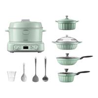 北鼎厨房锅具全套电饭煲家用不粘锅煎锅炒锅奶锅聚油炒菜乔迁