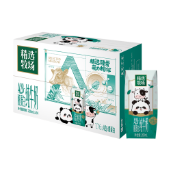 蒙牛 3.6g蛋白 纯牛奶200ml*24盒