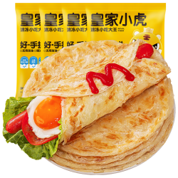 皇家小虎 Royal Tiger 皇家小虎 国产手抓饼 1kg*4袋