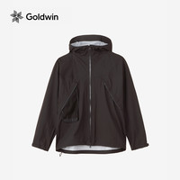 Goldwin秋PERTEX SHIELD AIR轻量外套防小雨徒步登山夹克男女同款 BK/黑色 M