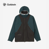 Goldwin秋PERTEX SHIELD AIR轻量外套防小雨徒步登山夹克男女同款 DI/深绿色 XS