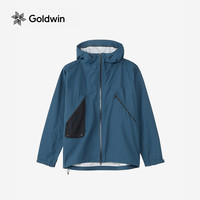 Goldwin秋PERTEX SHIELD AIR轻量外套防小雨徒步登山夹克男女同款 VU/深海蓝