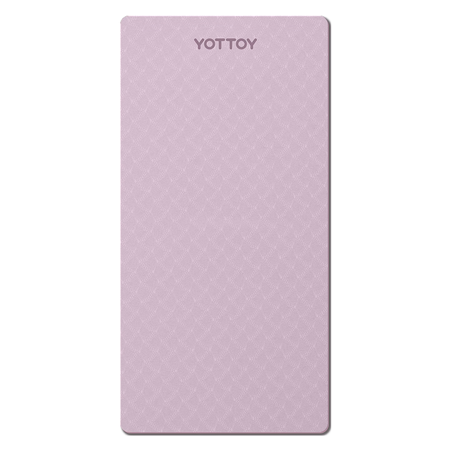 YOTTOY 瑜伽垫健身垫TPE防滑加厚加宽加长185*80cm男女运动垫子家用