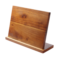 三本盛日本三本盛磁吸刀架刀具收纳多功能磁力刀座厨房家用菜刀架 磁性实木刀架