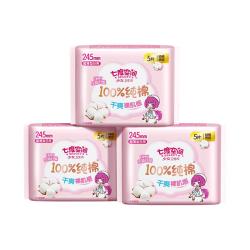 七度空间 少女超薄日用卫生巾