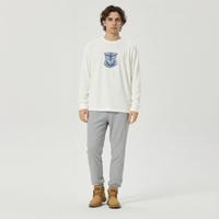 PeakPerformance PEAK PERFORMANCE 壁克峰/PEAK PERFORMANCE经典百搭男士浅灰色加绒束脚运动裤