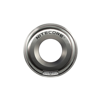 奈特科尔Halo 10钛合金圆环尺户外测量指尖玩具解压EDC吊坠多功能工具 Halo 10圆环尺