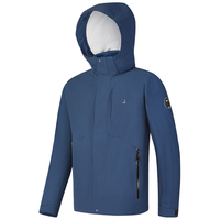 FILA 斐乐男士冲锋衣两件套2025冬季运动羽绒服上衣 XS