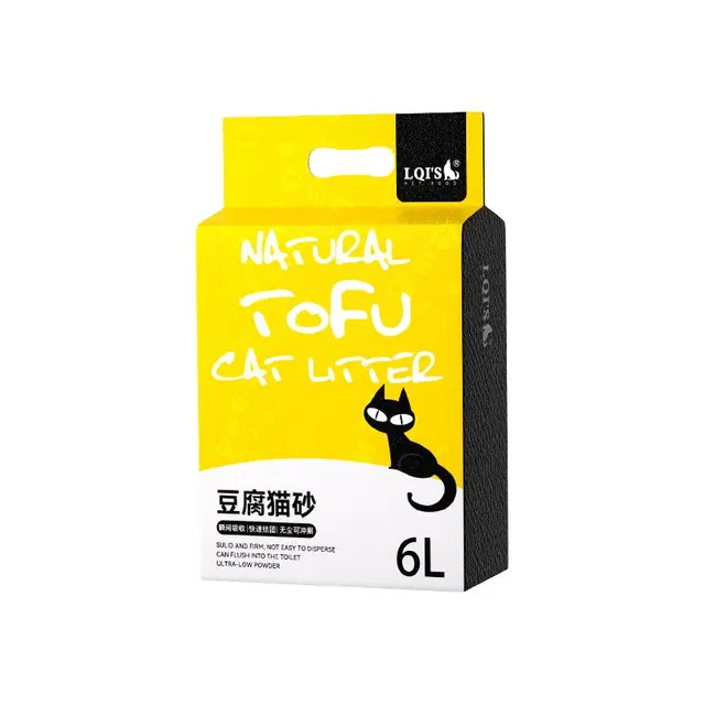 混合豆腐猫砂除臭低尘膨润土混合猫沙吸水结团可冲厕所猫咪用品