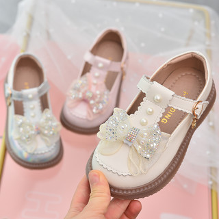 女童皮鞋真皮儿童公主鞋2025秋季女孩鞋子春秋软底小皮鞋童鞋 27码
