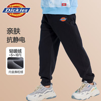 Dickies童装儿童加绒裤子2025新款3-12岁男童冬季加厚保暖运动裤女童冬装