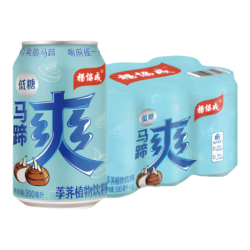 杨协成 楊協成（Yeo's）经典原味马蹄爽果粒荸荠果肉饮料 马蹄爽 300ml×24