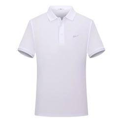 回力 短袖t恤男装透气夏季T恤翻领polo领衫速干冰丝感休闲运动服上衣 XL/170-175（126-