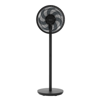 美的 Midea风扇 电风扇家用 落地扇 台地两用 30cm大扇叶 7叶大风量 纯铜电机卧室轻音低噪摇头电扇 黑色