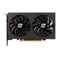 POWERCOLOR 撼讯 RX 6500XT 4G 竞技 双风扇 显卡 4GB 黑色