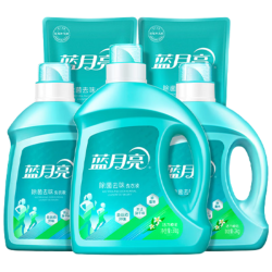 蓝月亮 除菌去味洗衣液橙花香3kg瓶+2kg*2瓶+500g*2袋 共16斤