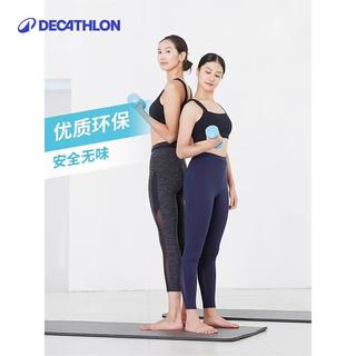 迪卡侬哑铃女男儿童小哑铃一对跳操瘦手臂2*2千克712792 蓝色2KG*2（臀腿塑性）