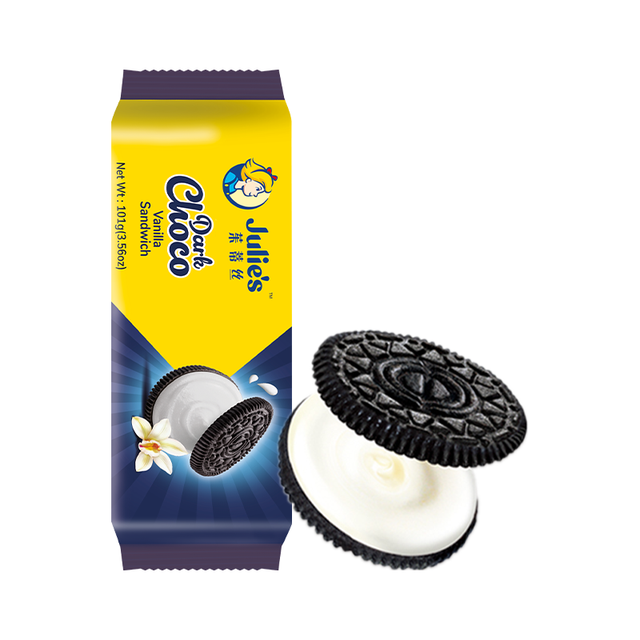 茱蒂丝 马来西亚julies茱蒂丝巧克力味乳酪香蕉味多口味夹心饼干单包