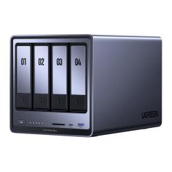 绿联 私有云DXP4800 Plus 16G四盘16T万兆NAS网络存储服务器家庭个人硬盘AI相册文件