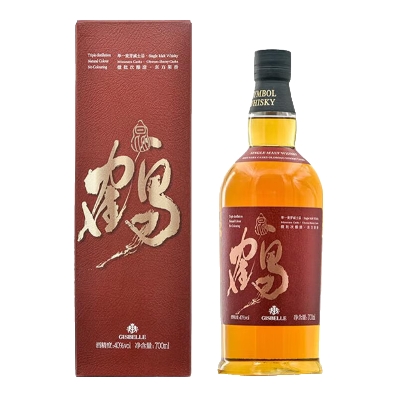  GISBELLE/吉斯波尔 东方檀香味 单一麦芽威士忌 礼盒  礼盒装 6-15年 40%vol