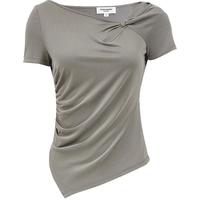 VERO MODA 斜肩镂空 女士T恤