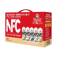  Farmerland/福兰农庄 100%NFC纯鲜榨 果汁  NFC果汁1L*4（混合口味） 瓶装