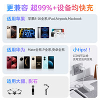 图拉斯 小方块2025可携带上飞机自带线迷你超小巧便携移动电源适用苹果快充大容量