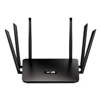 yuhlycon 路由器家用高速千兆穿墙王5g双频无线网络wifi6电竞游戏办公全屋覆盖宿舍增强信号光纤光猫极速上网