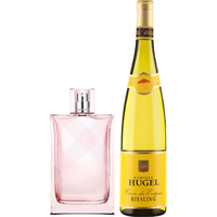 博柏利粉红恋歌女士50ml+雨果父子酒庄干白葡萄酒21年750ml巴宝莉 粉红恋歌50ml+雨果父子酒庄干白葡萄酒