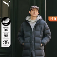 保暖服饰、PLUS会员：PUMA 彪马 拒水600蓬80绒长款羽绒服  693528