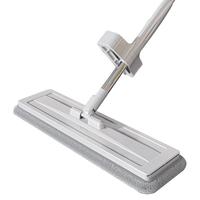 益伟免手洗平板拖把家用一拖净吸水拖地懒人拖布 普通款【加厚面板+共2块布】